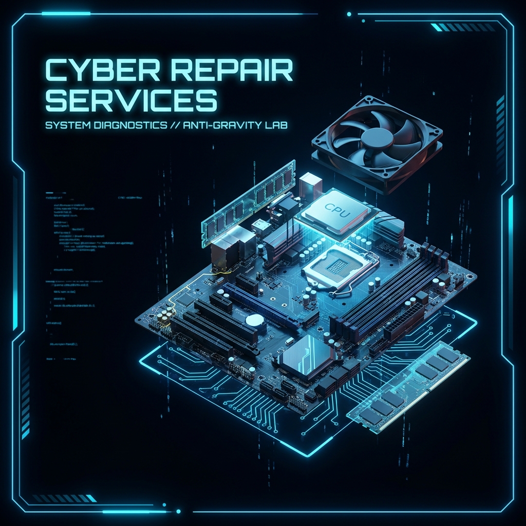 Futuristic Computer Background